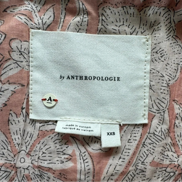 ANTHROPOLOGIE Lida Pink Camouflage Utility Jacket Coat XXS - Picture 13 of 16